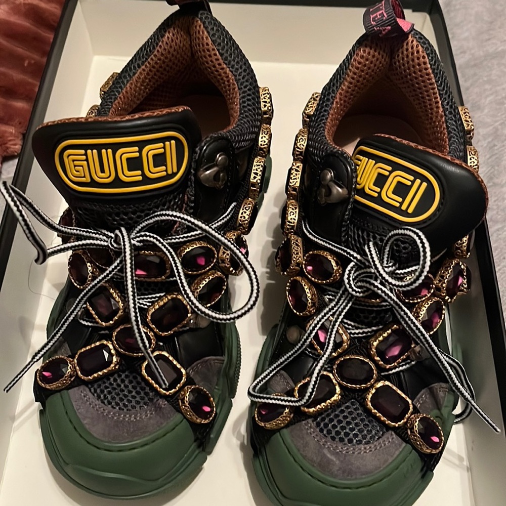 Gucci Sneakers w/ Jewels